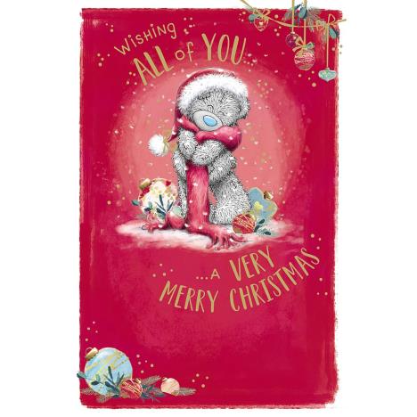 To All Me to You Bear Christmas Card  £1.89