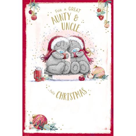 Aunty & Uncle Me to You Bear Christmas Card  £2.49