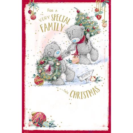 Special Family Me to You Bear Christmas Card  £3.59