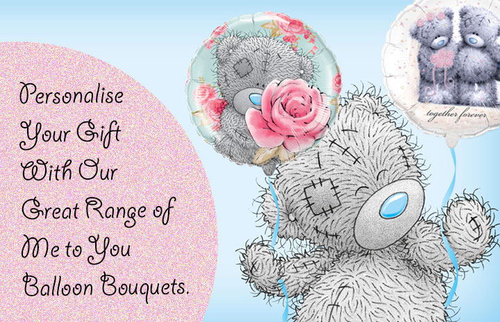 Me to You Tatty Teddy Balloon Bouquets