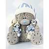 Me to You Bear Tatty with Blue Nose Friends Figurine