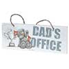 Dads Office Me to You Bear Plaque