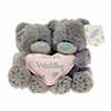 Me to You Bear 2 x 4inch Silver Wedding Anniversary Me to You Bear