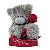 7" Holding Rose Me to You Bear