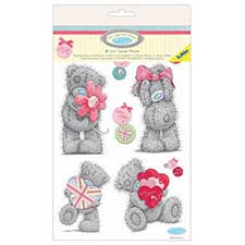 Love Me to You Bear Wall Art Stickers (18 Stickers)