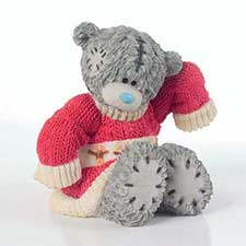 Knitted with Love Me to You Bear Figurine