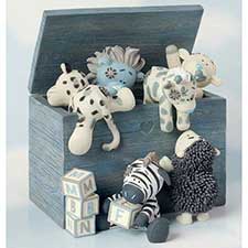 Fun with My Blue Nose Friend Figurine