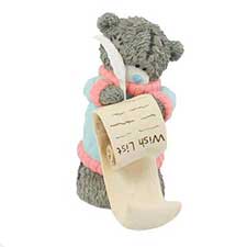 Written Dreams Me to You Bear Figurine