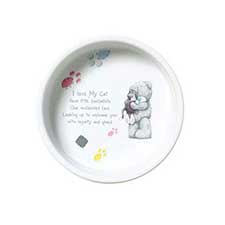 Me to You Bear 5&quot; Ceramic Cat Bowl