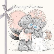 Evening Invitation Me to You Bear Cards (Pack of 6)