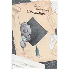 Special Son's Graduation Me to You Bear Card 
