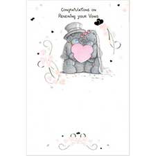 Renewing Your Vows Me To You Bear Card