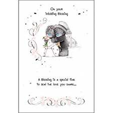 Wedding Blessing Me To You Bear Card