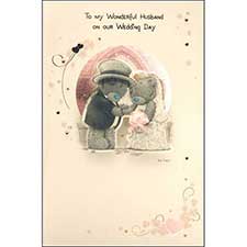 Wonderful Husband Wedding Me To You Bear