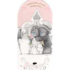 Congratulations on your Wedding day Me to You Bear Card