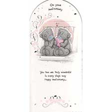 On Your Anniversary Me to You Bear Card