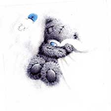 Birth of Boy Me to You Bear Card