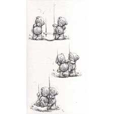 Me to You Bear Sketchbook Card