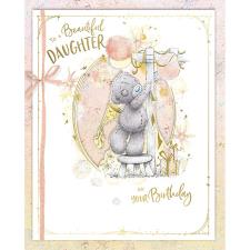 Beautiful Daughter Me to You Bear Boxed Birthday Card