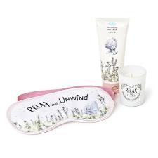Eye Mask, Lotion &amp; Candle Me to You Relax &amp; Unwind Gift Set