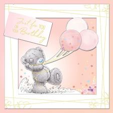 Just For You Handmade Me to You Bear Birthday Card