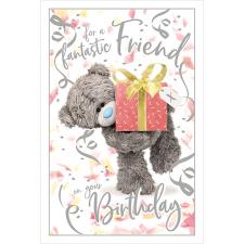 3D Holographic Fantastic Friend Me to You Bear Birthday Card