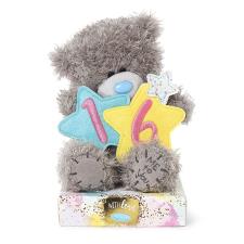 7&quot; Holding 16th Birthday Stars Me to You Bear