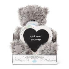 9&quot; Personalise Your Own Heart Plaque Me To You Bear