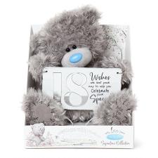 9&quot; Holding 18th Birthday Plaque Me to You Bear