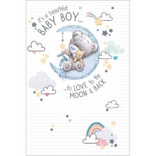 Beautiful Baby Boy Me to You Bear New Baby Card