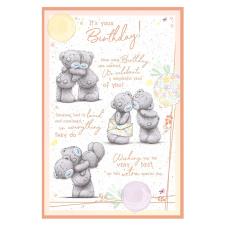 It&#39;s Your Birthday Verse Me to You Bear Birthday Card