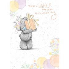 Year More Amazing Me to You Bear Birthday Card