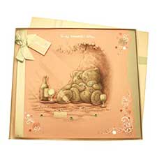 Wifes Birthday Me to You Bear Card