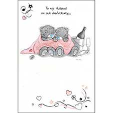 Anniversary Husband Me to You Bear Card