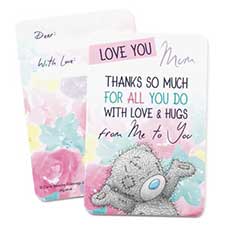 Love You Mum Me to You Bear Message Card
