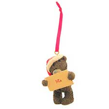 Me to You Bear Tree Decoration - Mia  