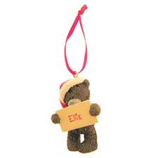 Me to You Bear Tree Decoration - Ellie
