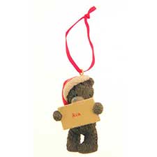 Me to You Bear Tree Decoration - Ava