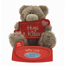 3" Hugs & Kisses Me to You Bear