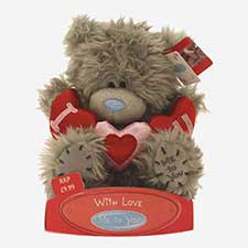 6" Me to You Bear with Love U Hearts