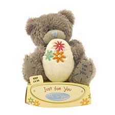 3" Me to You Bear in Egg with Flowers