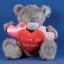 24" Love You This Much Me to You Bear