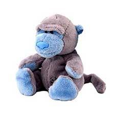 4" My Blue Nose Friend Giggles the Baboon 