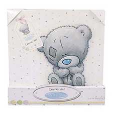 Tiny Tatty Me to You Bear White Wall Canvas