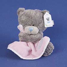 Tiny Tatty 6" Baby Girl Blanket Me to You Bear