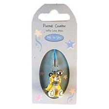 Leopard Me to You Bear Mobile Phone Charm