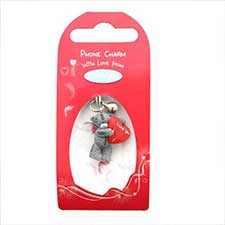 Me to You Bear Valentines Mobile Phone Charm