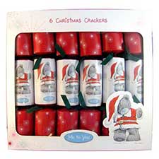12 Festive Novelty Crackers 6 Pack