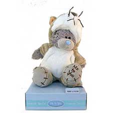 6" Me to You Bear Dressed as Grey Squirrel