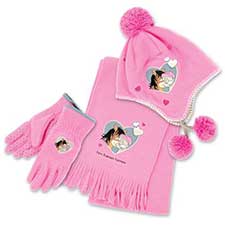 Me to You Bear Fleece Hat, Gloves &amp; Scarf Set Age 10-12